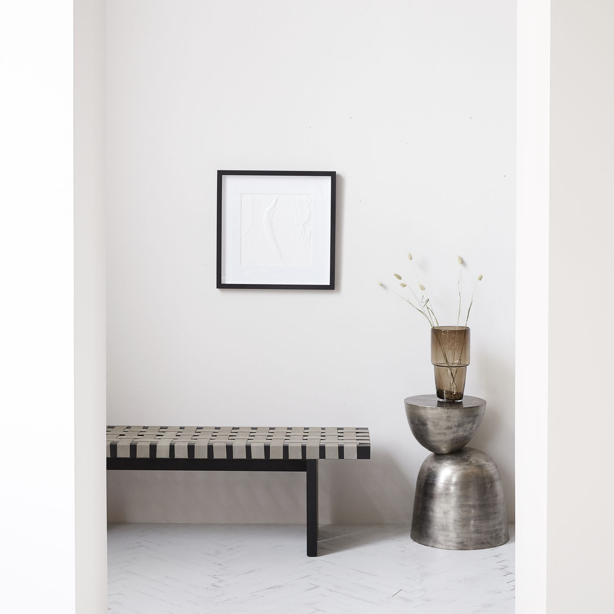 Sidebord Heena, metal oxideret