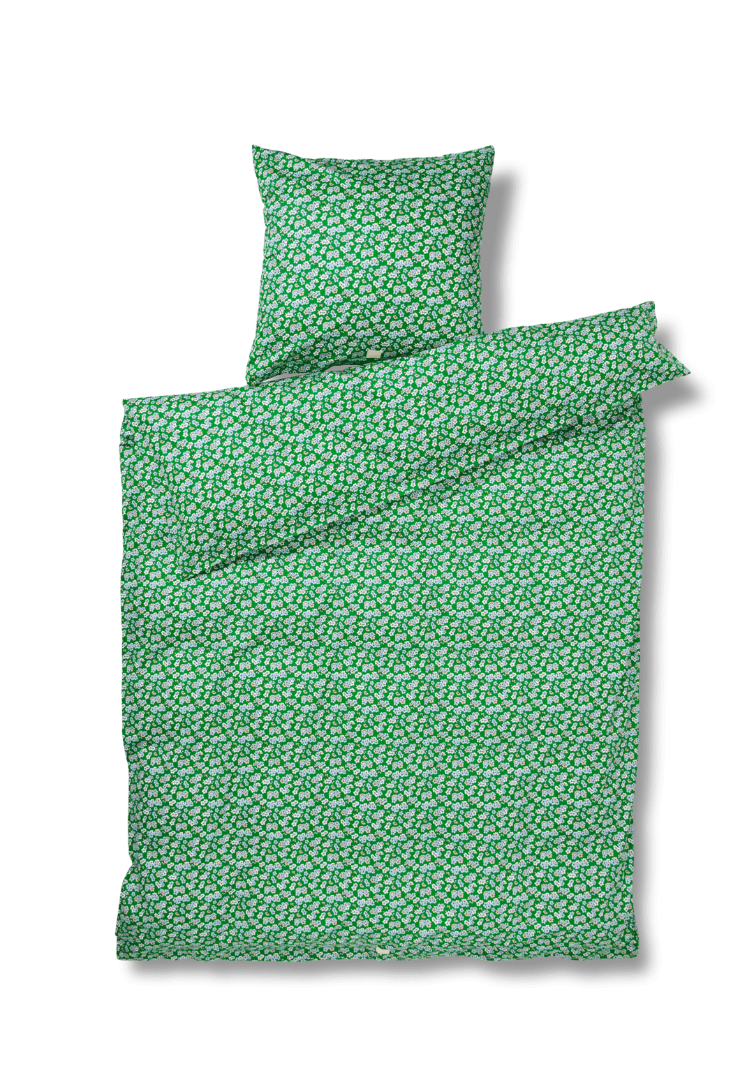 Pleasantly Sengetøj 140x220 cm grøn 