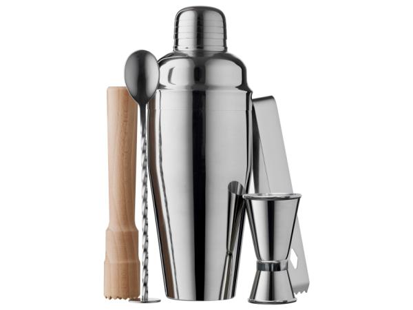 Funktion Barsæt 5 dele Bøg/Rustfrit stål