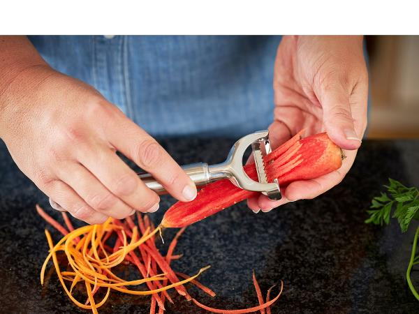 Rösle Grøntsagsskræller lodret 17 x 5,5 cm Stål