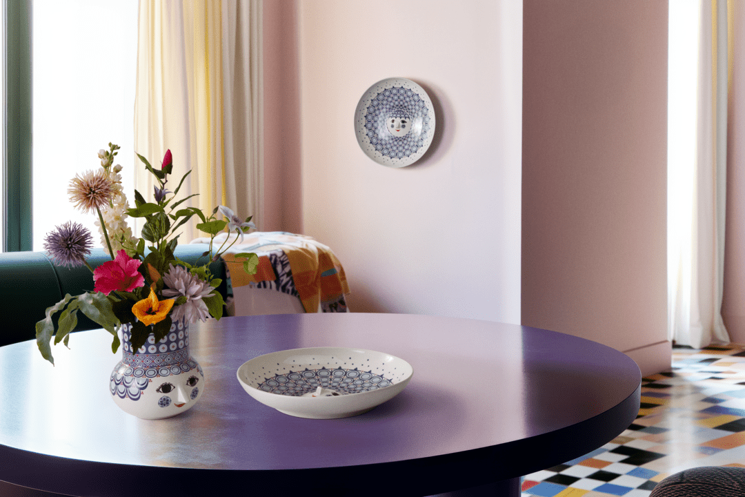 Wiinblad Olga Fad Ø33 cm blå