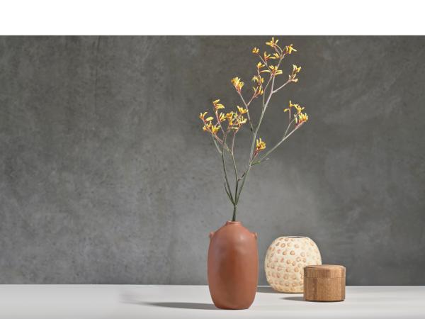 Villa Collection Dekorationsvase Dia 18,5 x 20 cm Creme