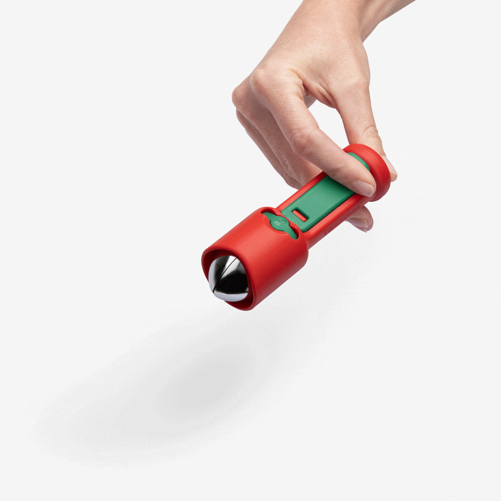 Dreamfarm Hullapit udstener - Rød/Grøn