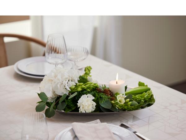 Gense Dorotea Fad 42 x 5 Blankt stål