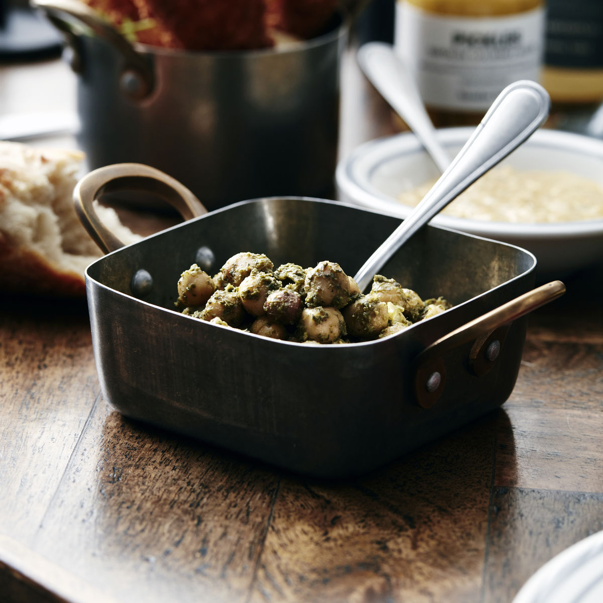 Firkantet bradepande/fad, Presentation 2 stk.