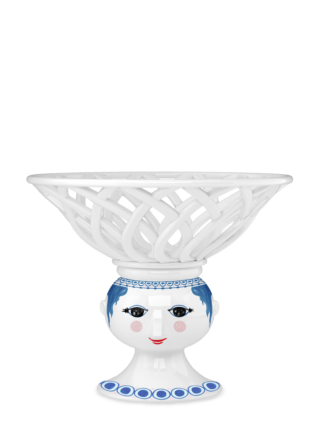 Wiinblad Dora Frugtskål Ø25 cm blå