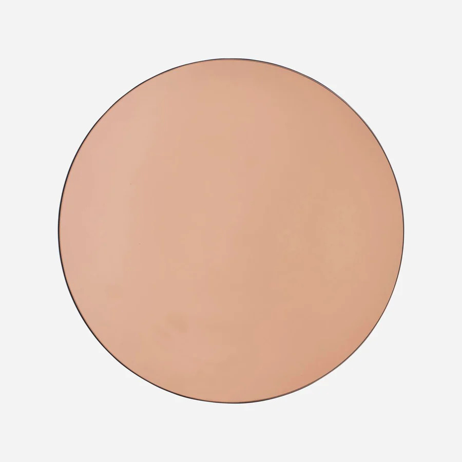 Spejl, Walls, Rosa guld Ø50 cm*