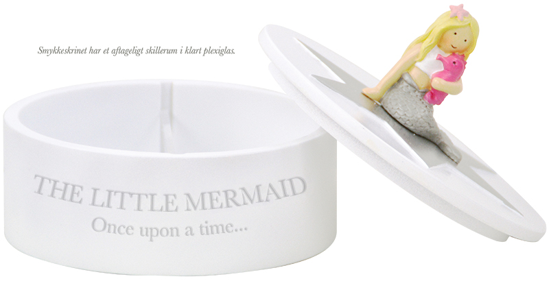 Smykkeskrin Den lille havfrue