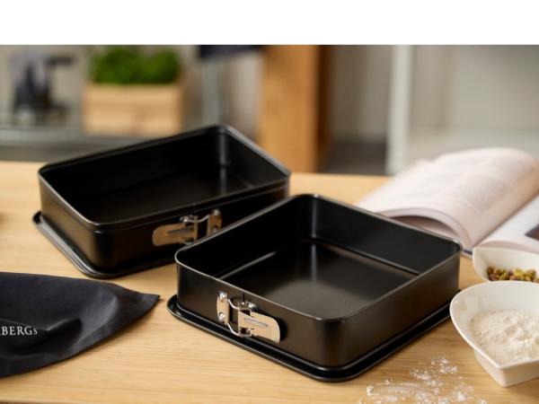 Blomsterbergs Springform rektangulær 28 x 20 x 6 cm Rustfrit stål