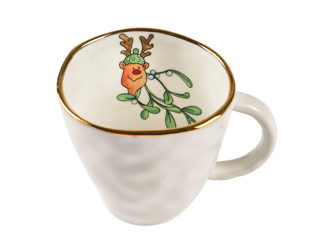 Medusa Copenhagen Krus m/hank Jingle Bell 37 cl Porcelæn