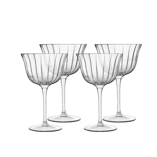 Luigi Bormioli Bach Cocktailglas retro 26 cl 4 stk. Klar