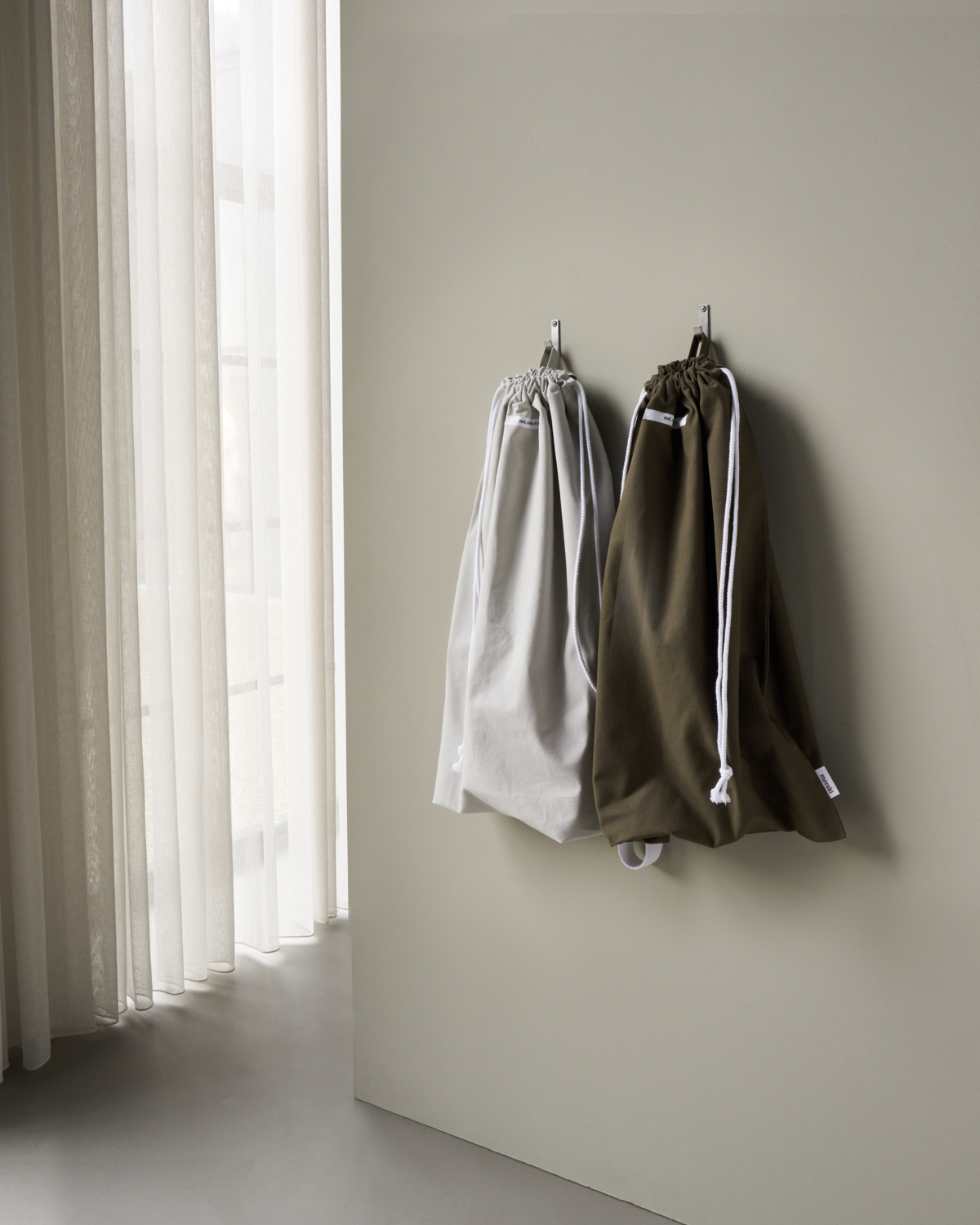  Meraki Bomuldspose, Cataria, Armygrøn