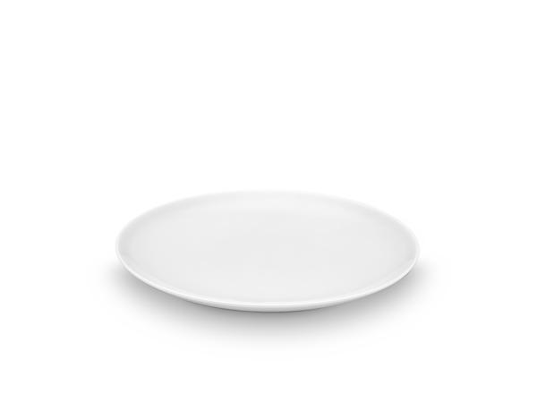 Pillivuyt Cecil Tallerken flad Dia 16 cm Hvid