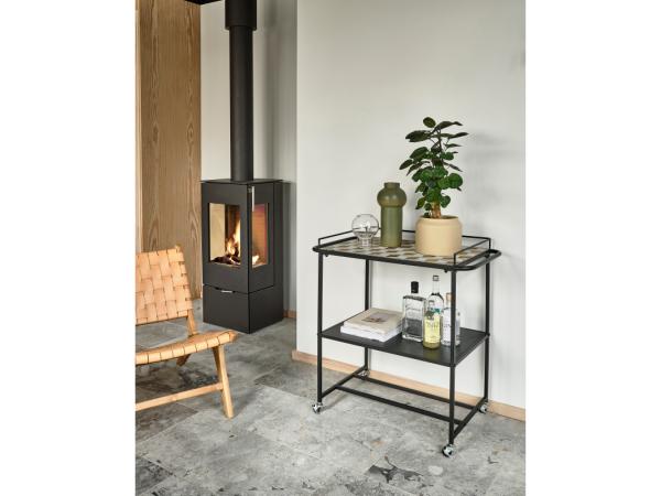 Villa Collection Kalt Vase Dia 13 x 15,5 cm Clear*