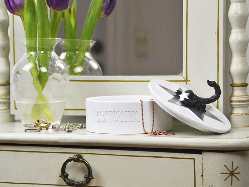 Smykkeskrin Skorpionen 
