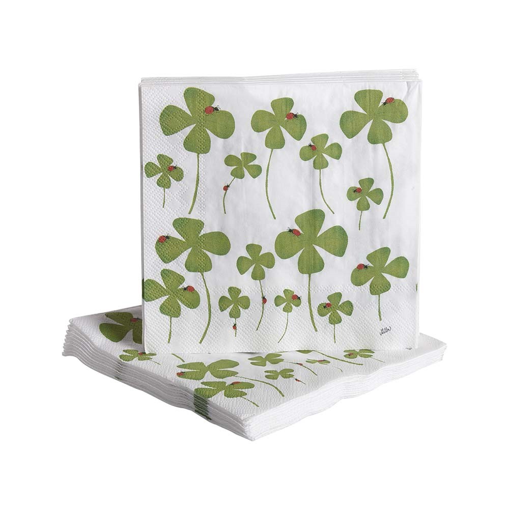 Paper napkins Clover 20pcs, 33x33cm