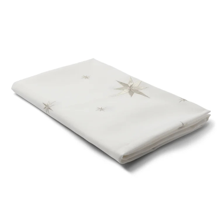 Sølvstjernedug - 140 x 340 cm