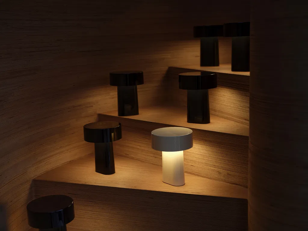 Zone Lampe Oblong Sort Dia 14 cm