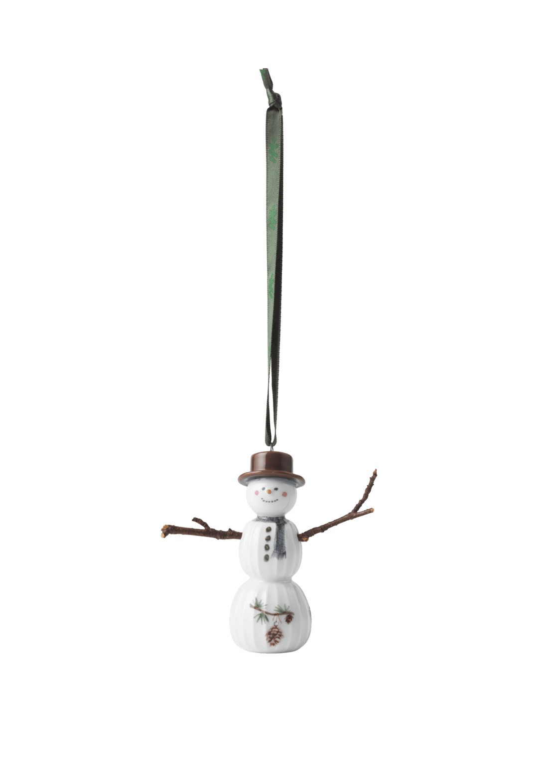 Hammershøi Christmas Snemand hængende H9.5 hvid m. deko