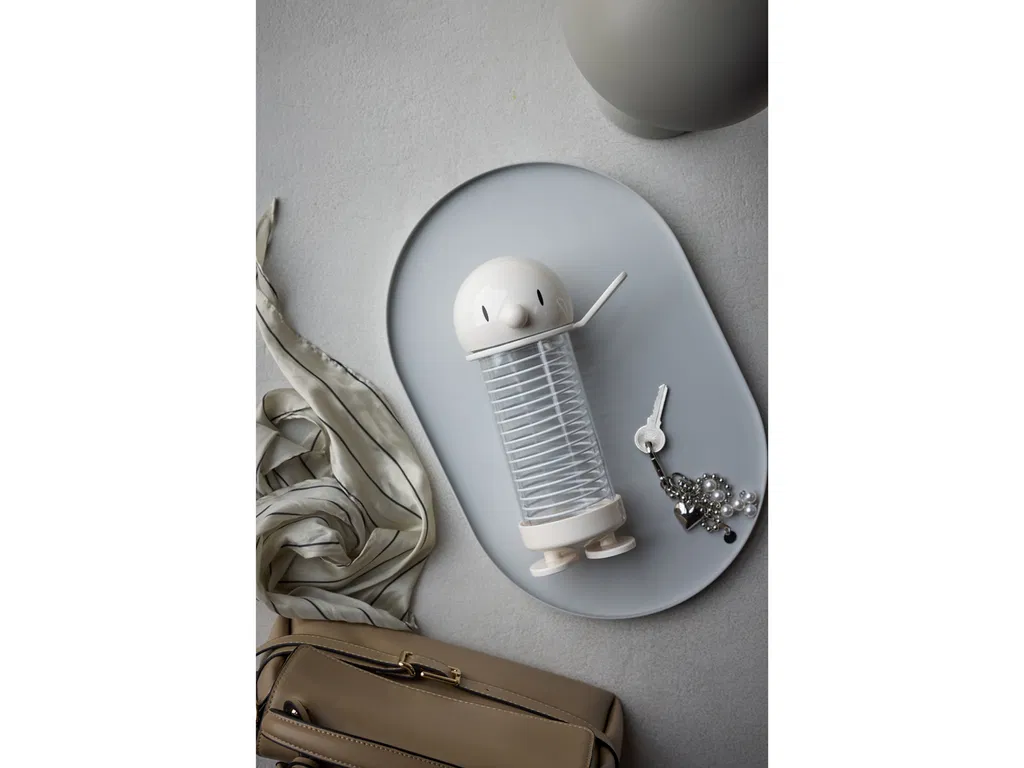 Hoptimist Bumble Drikkeflaske, 0,4 L, Hvid