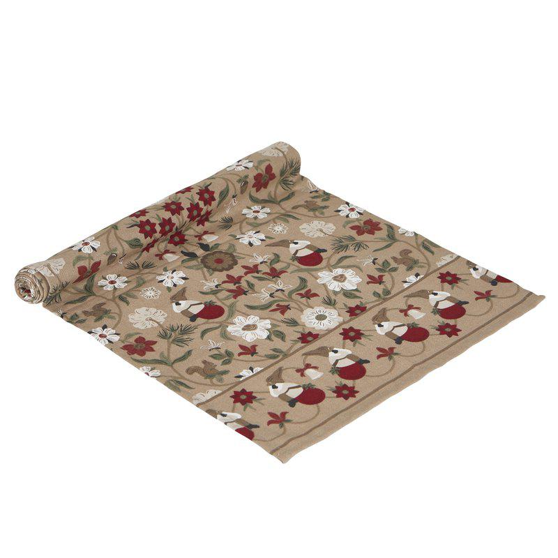 Julefred løber 40x140cm, rød