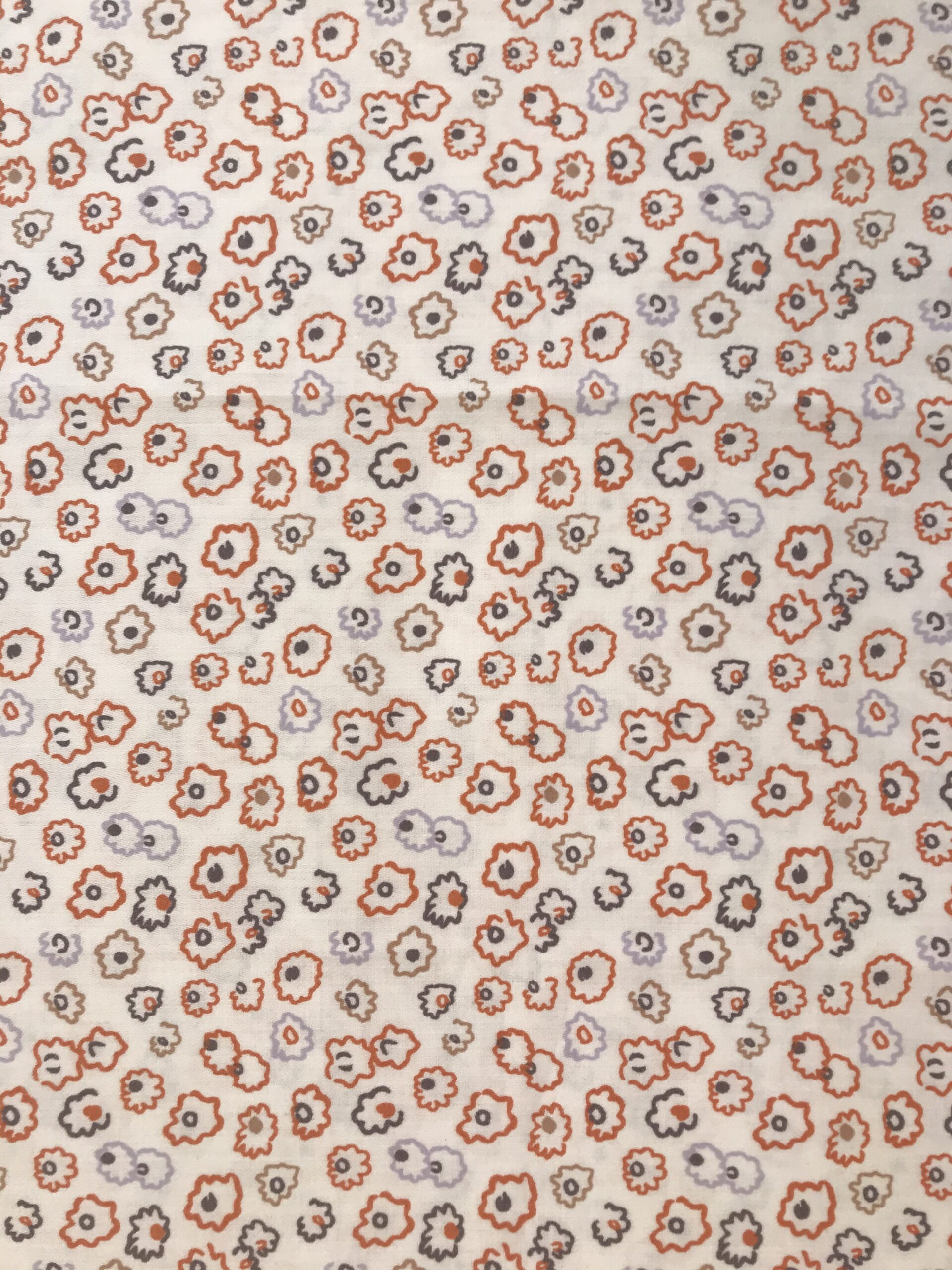 Akryldug med antislip Flower Pound - i metermål