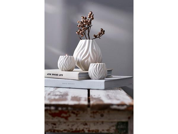 Morsø Flame Vase 15 cm Hvid