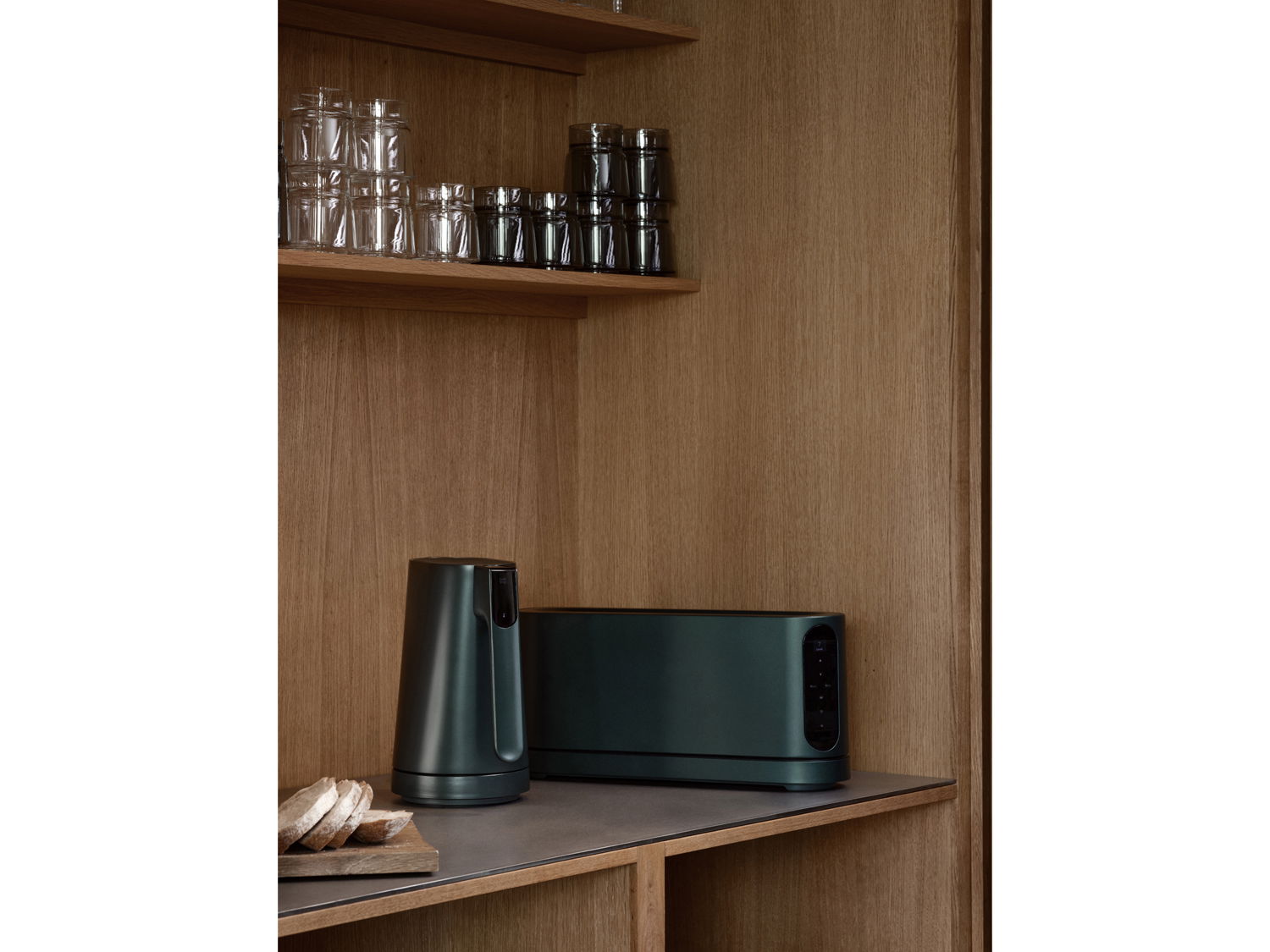 Jacob Jensen Elkedel 23 x 16 x 26 cm 1,2 liter Green