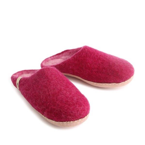 EGOS Slip On Simple, Cerise - størrelse 36*