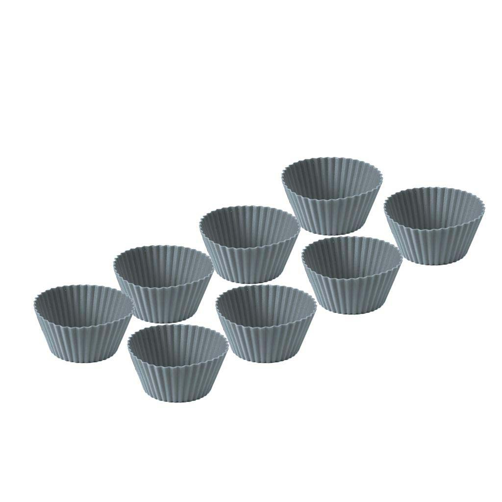 Funktion Muffinform 8 stk. Grå, silikone