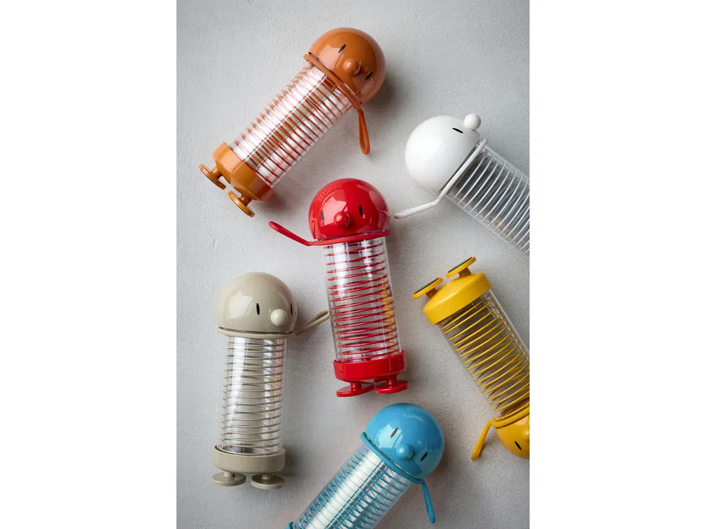 Hoptimist Bumble Drikkeflaske, 0,4 L, Hvid