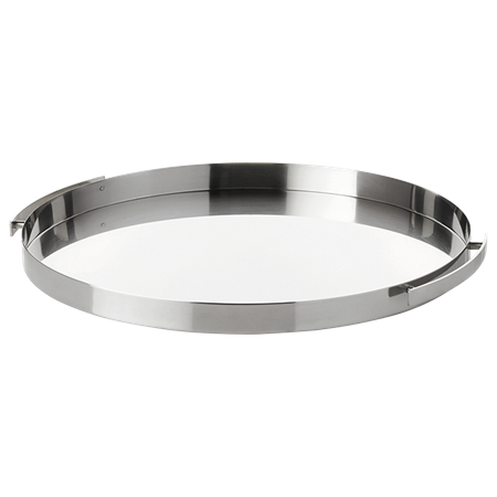 Arne Jacobsen serveringsbakke, Ø 33,5 cm.