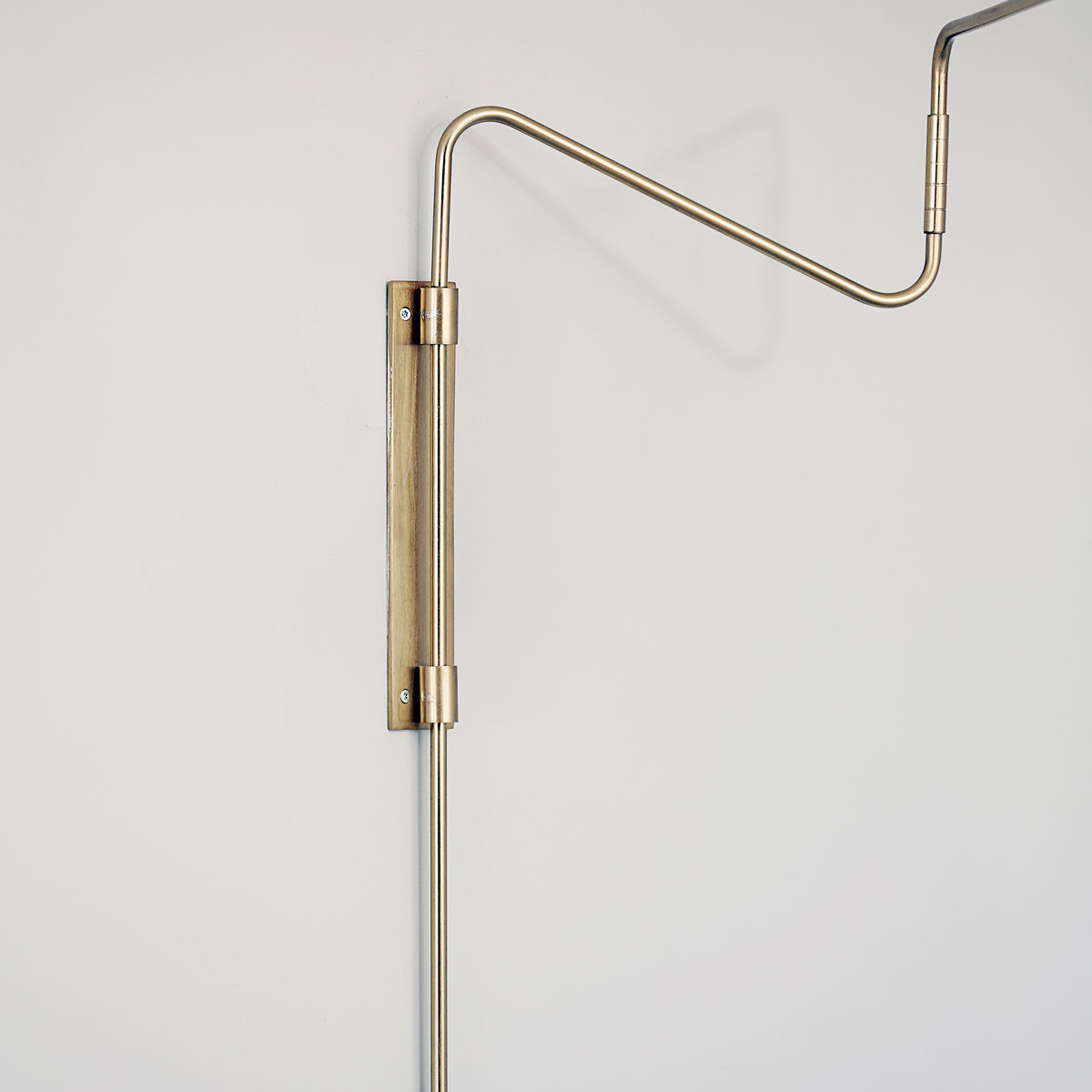 Væglampe, Swing, Messing A