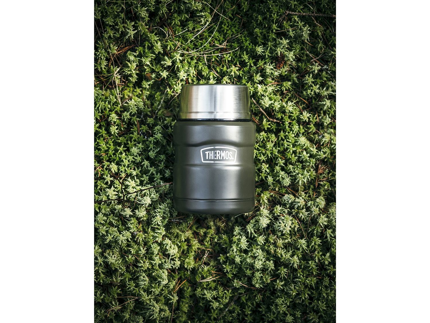 Madtermoflaske Stainless King 470 ml Army