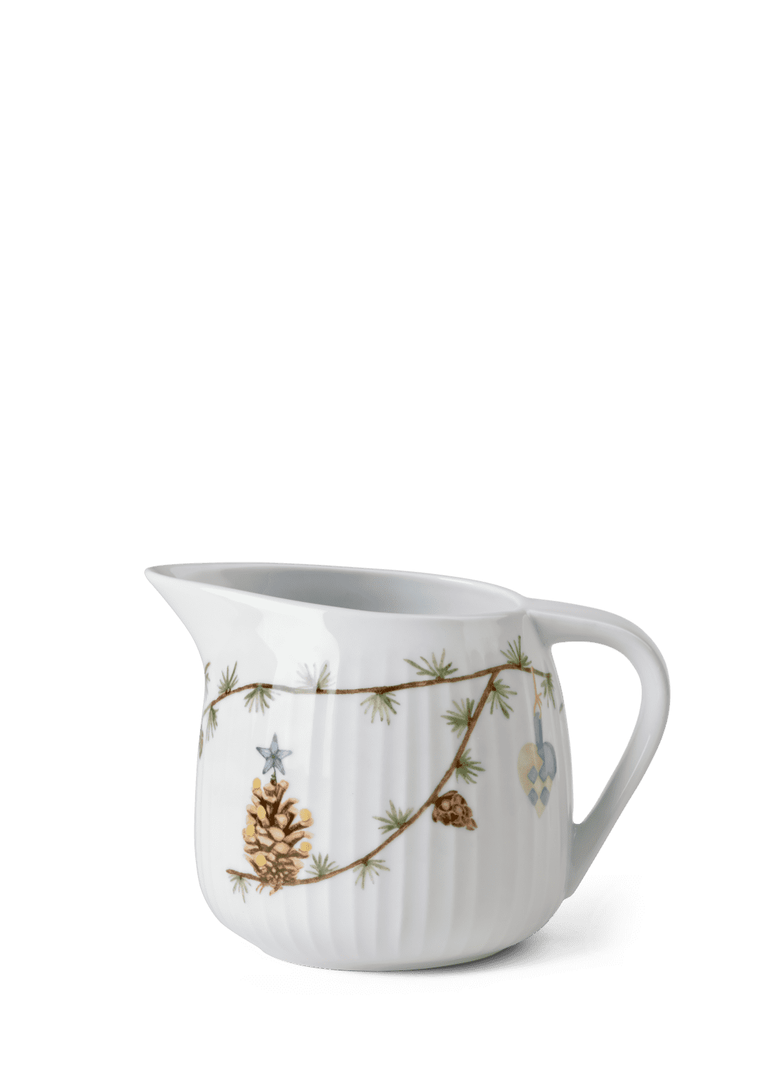 Kähler Hammershøi Christmas Saucekande 66 cl hvid m. deko