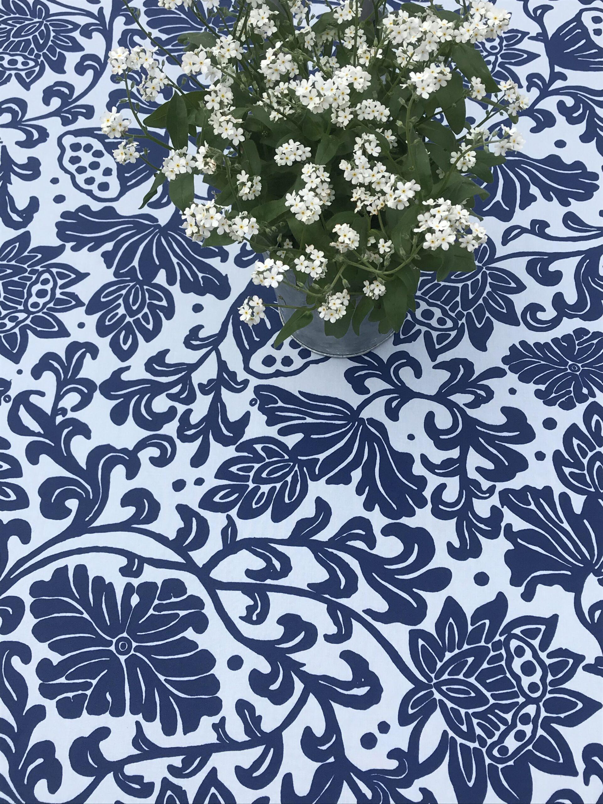 Akryldug med antislip Dawn Blue - i metermål