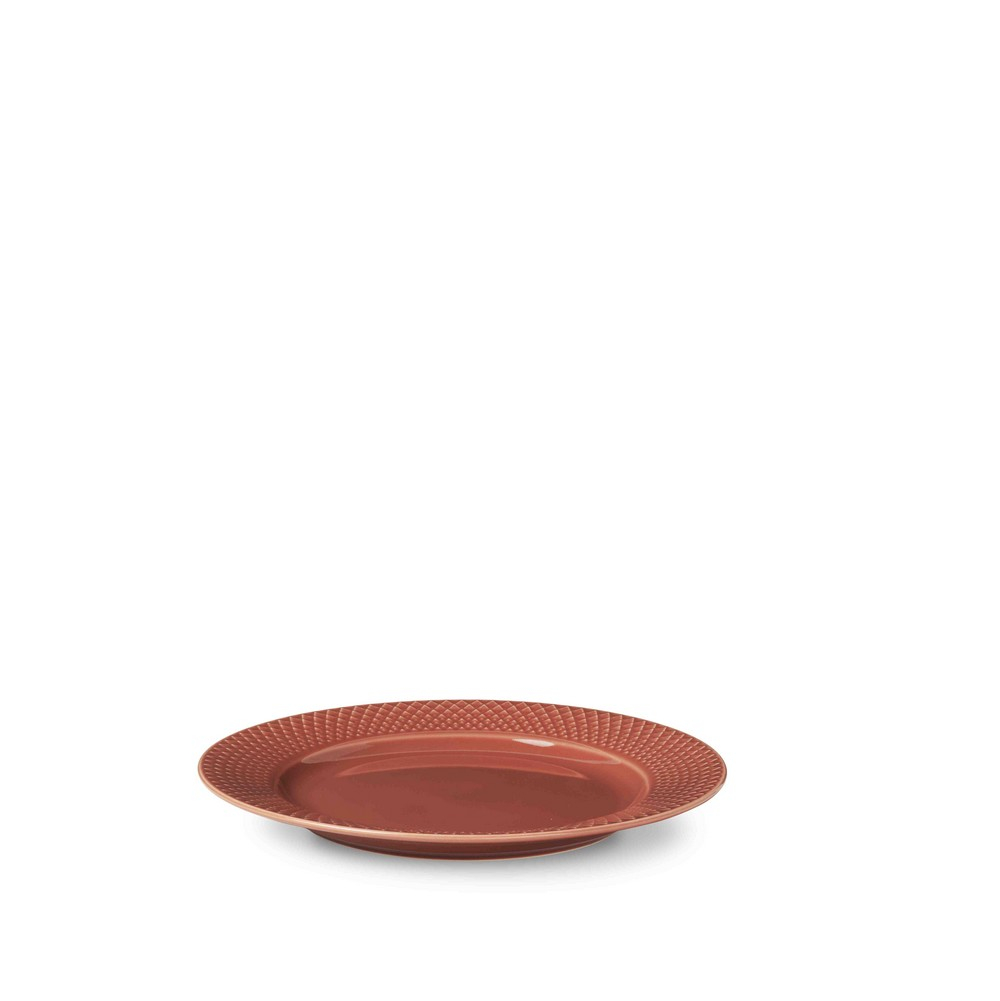 Rhombe Frokosttallerken, 23 cm, terracotta