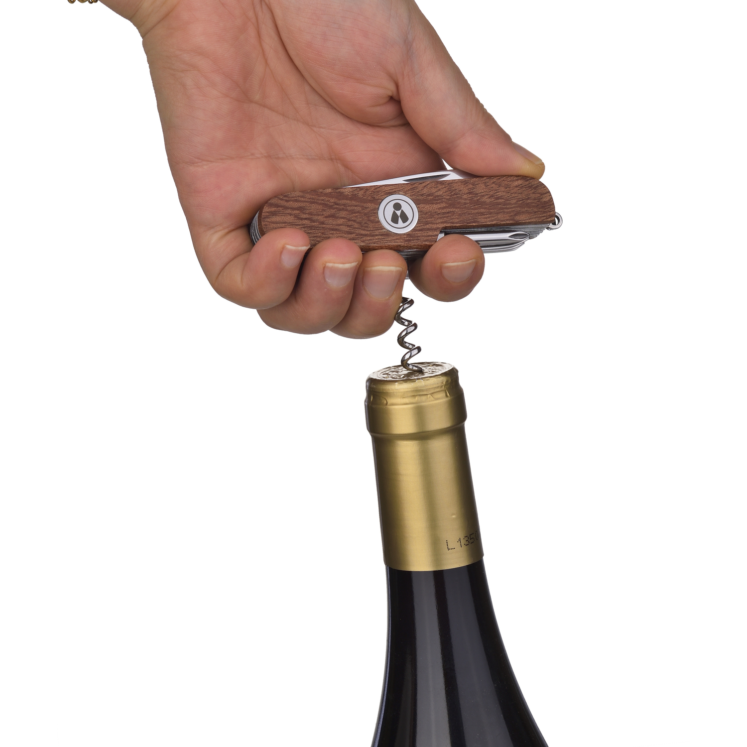 Laguiole Herit Foldekniv med 11 Funktioner, Træ Dl4