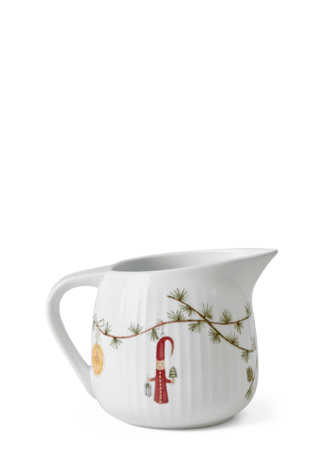 Kähler Hammershøi Christmas Saucekande 66 cl hvid m. deko