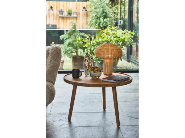 Villa Collection Vase Dia 10 x 21 cm Rosa/Lysegul/Brun
