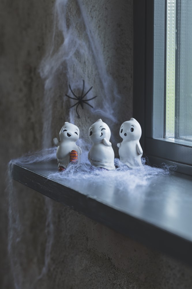 Spooky spøgelser 3 stk, H.5,8cm