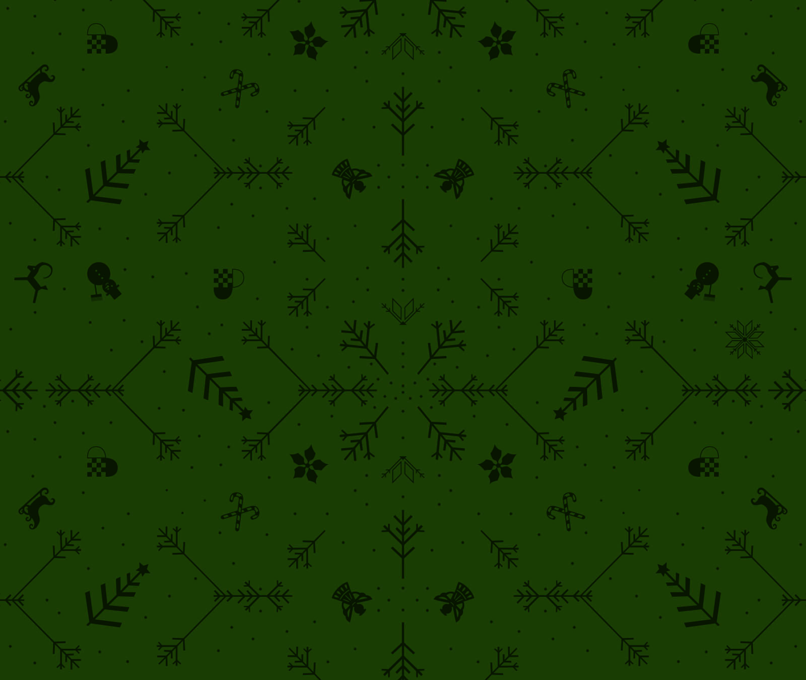 Akryldug 140cm – NOEL Grøn med antislip - i metermål