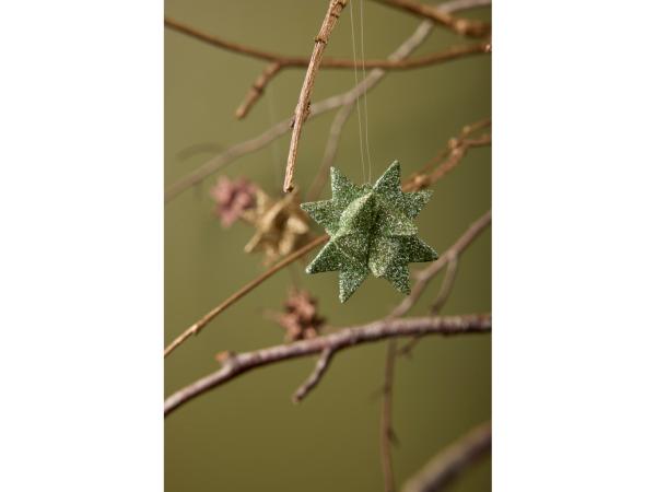 Medusa-Copenhagen Stjerne Ophæng Dia 5 cm Grøn*