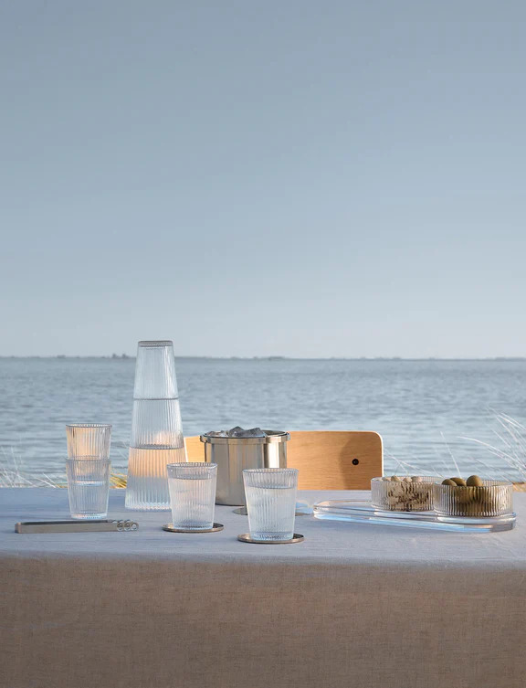 Pilastro drikkeglas 0.15 l. 6 Stk klart glas