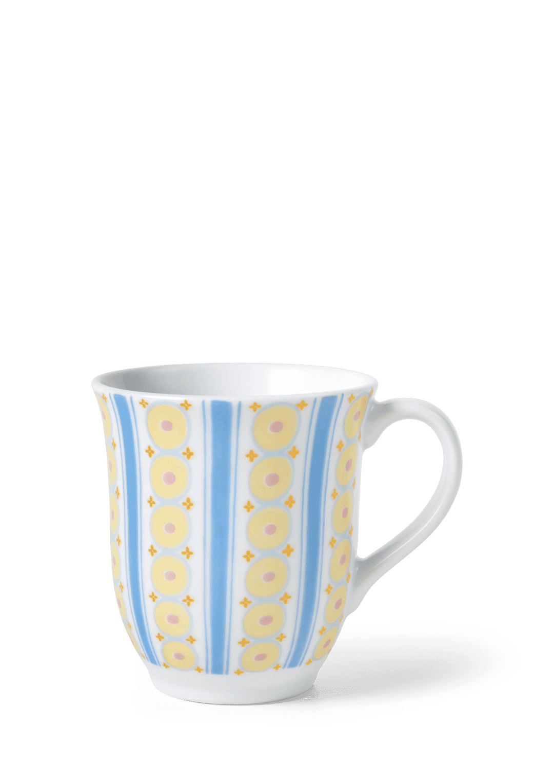 Eva Krus med hank 35 cl blå 2 stk.