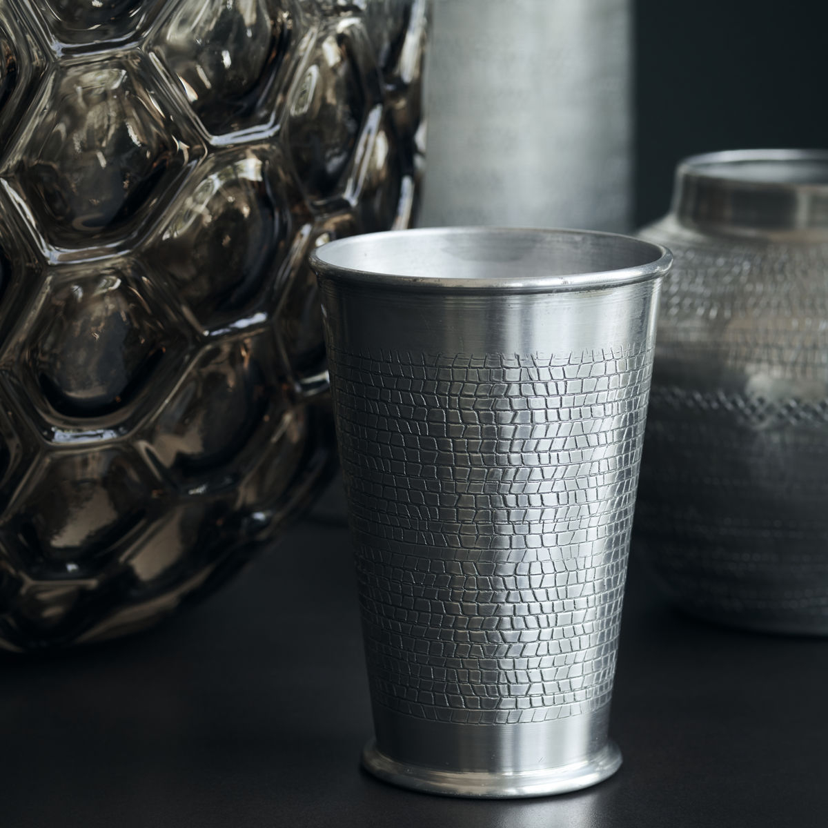 Vase/Urtepotte, Arti, Antik sølv H12,5 cm*