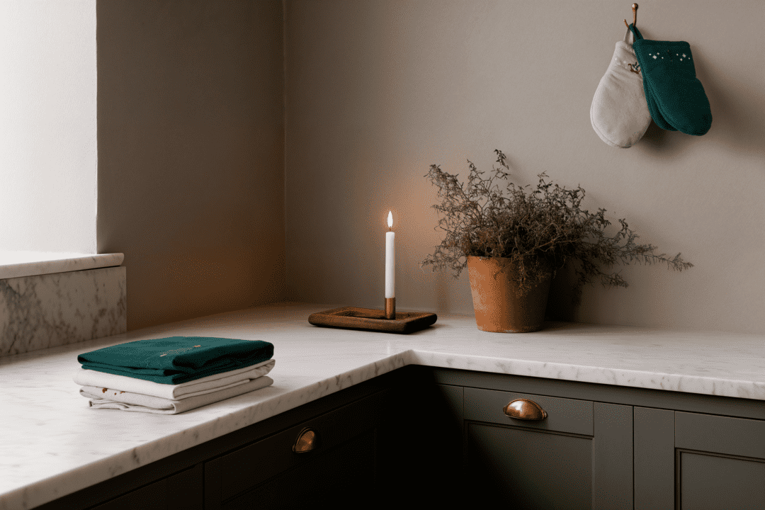 Christmas Fable Ovnhandske grøn