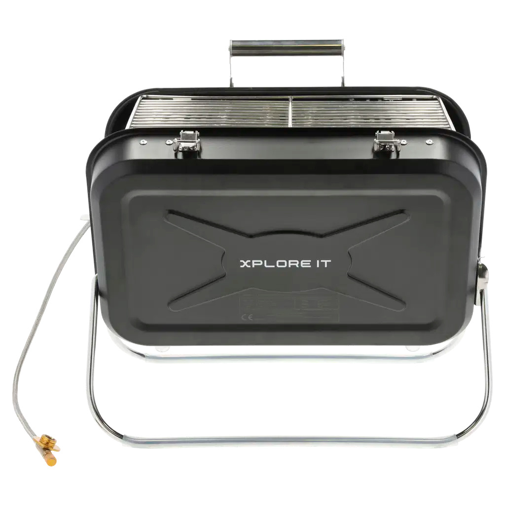 Xplore It transportabel Gasgrill 40 x 31,5 x 32 cm Sort