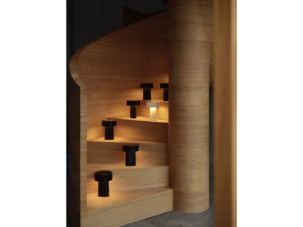 Zone Lampe Oblong Sort Dia 14 cm