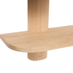 Bend shelf - 50 x 18 x H40 cm Eg